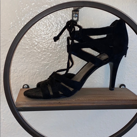 IMPO Black Stiletto Heels - Picture 1 of 2
